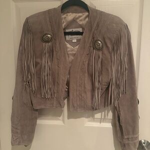Women's Suede Fringe Jacket
